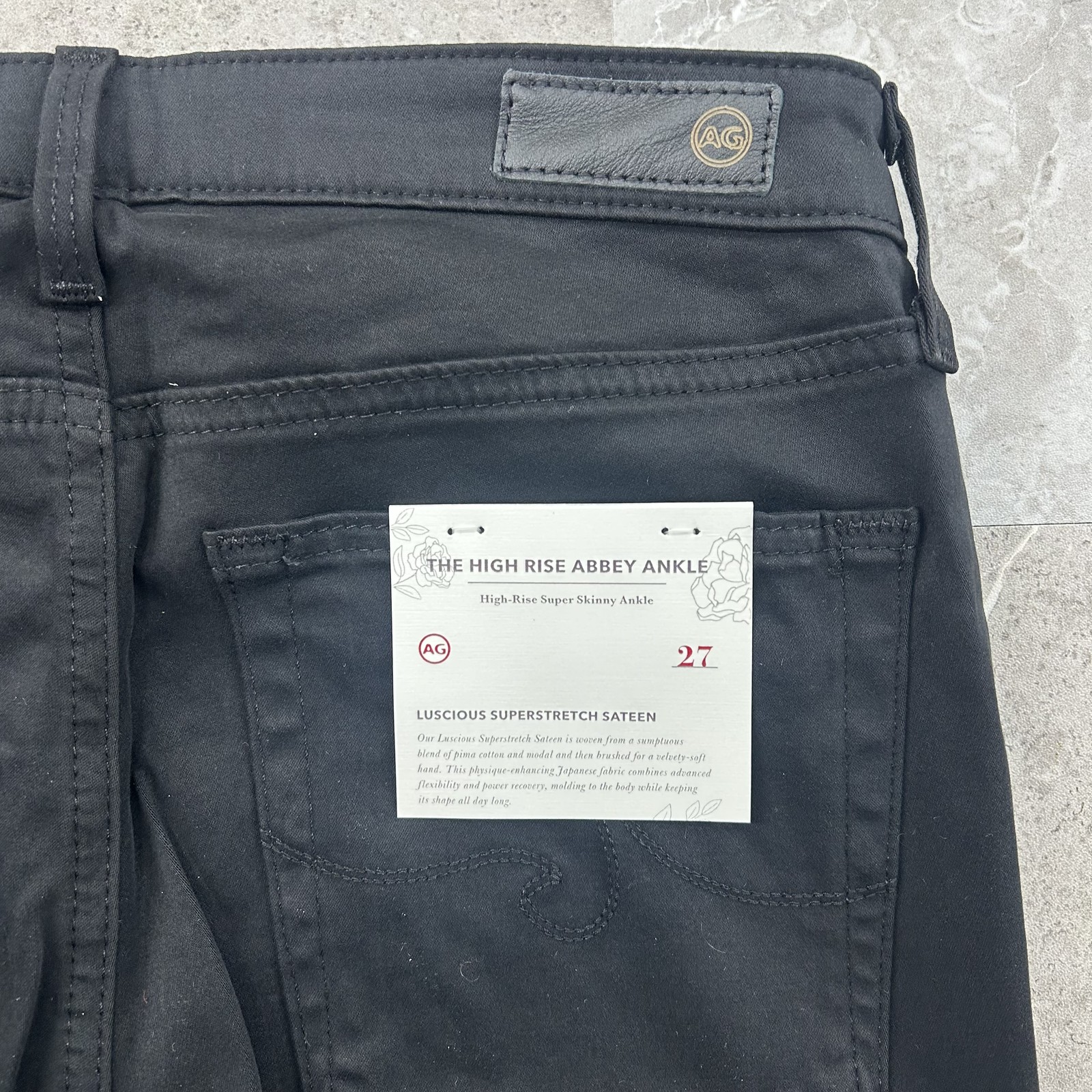 Adriano Goldschmeid Jeans Womens 27 High Rise Abbey Ankle Anthropologie AG