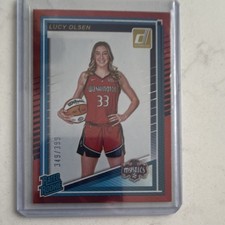 2025 Panini Donruss WNBA Lucy Olsen #97 Washington Mystics Rated Rookie Card