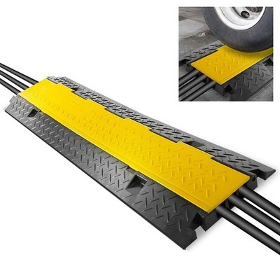 Pyle Cable Protector Cover Ramp - Cord/Wire Safety Concealment Track