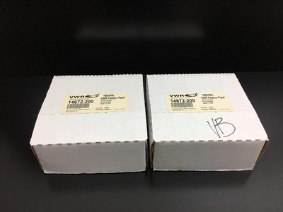 VWR Cat No 14672-200 Pasture Pipet Flint Glass 5 3/4 Lot 2 Packs