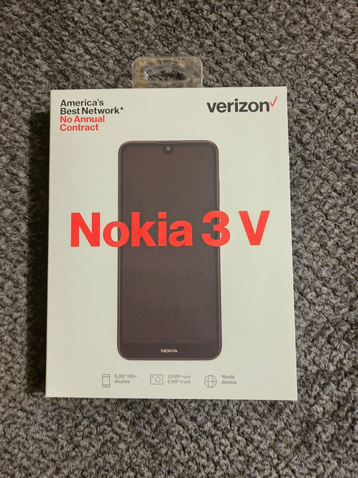 Nokia 3V VERIZON WIRELESS PREPAID Android Smartphone 