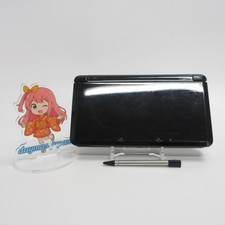 ?Very Good?Nintendo 3DS Clear Black Console ONLY Japanese Edition #ReRe08/0709/0