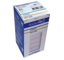 Lutron RadioRA 3 RRST-W4B-WH Sunnata 4-Button Keypad - White - NEW