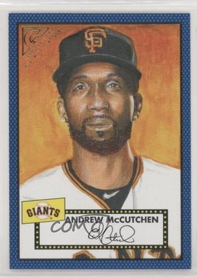 2018 Topps Gallery Heritage Blue 15/99 Andrew McCutchen #H-31 0x1e
