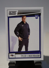 2022 Score TYLER LINDERBAUM Rookie NFL Trading Card #323. rookie card picture