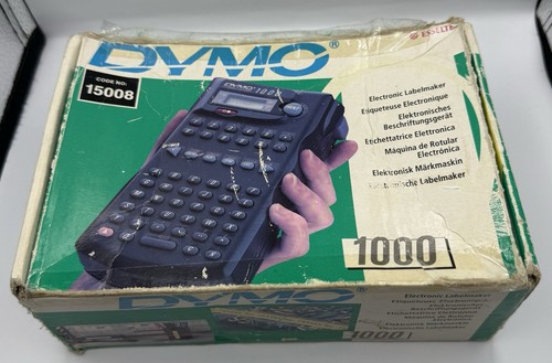 DYMO 1000 Electronic Labelmaker Vintage Early Model Working - Picture 6 of 6