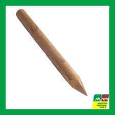 PALO IN LEGNO DI PINO FRESCO TORNITO IMPREGNATO CON PUNTA DIVERSE MISURE PAPILLO