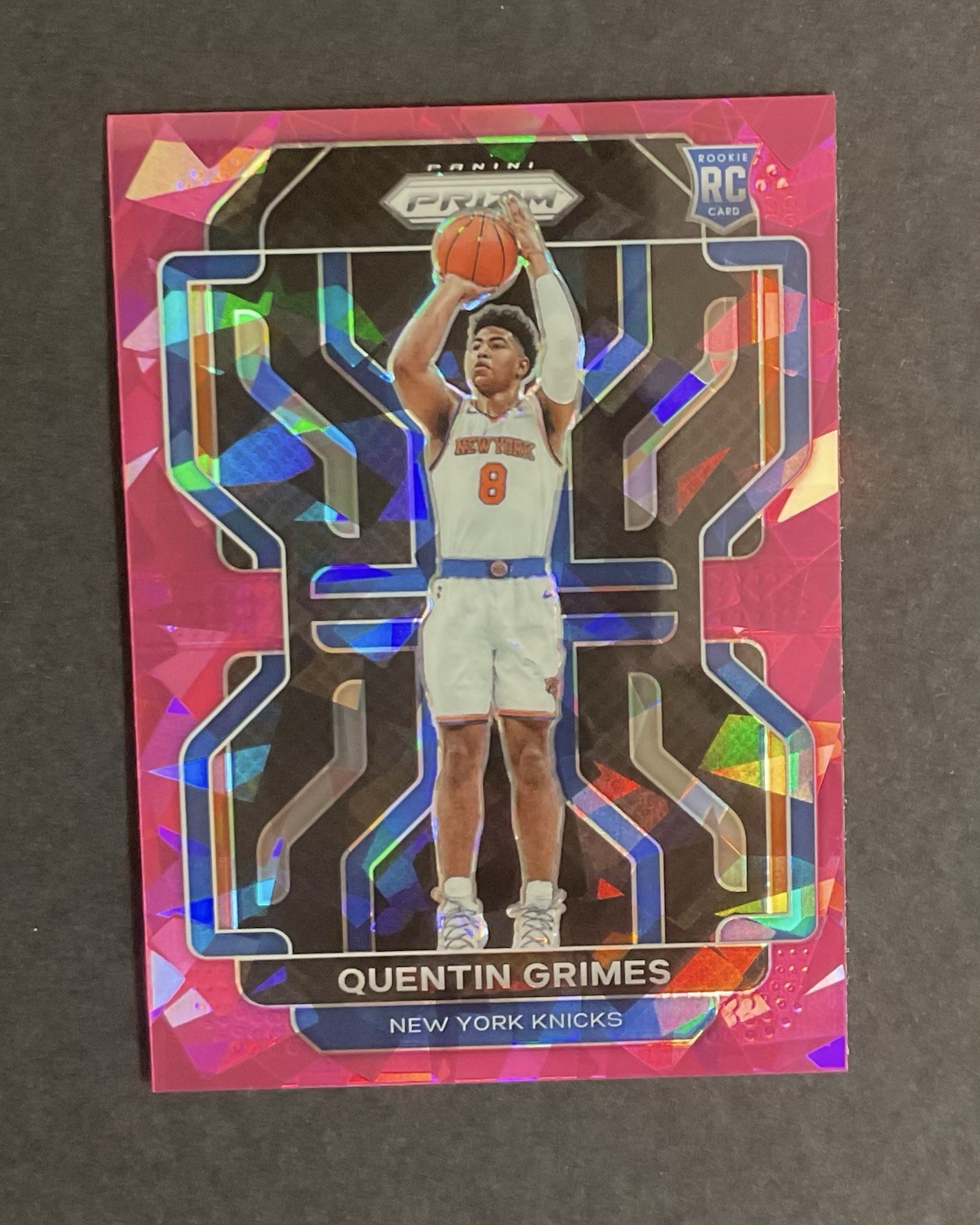 2021-22 Panini Prizm - Quentin Grimes #285 Pink Ice Prizm (RC)