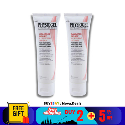 2 X PHYSIOGEL CALMING RELIEF A.I RESTORING LIPID BALM 50ML