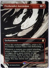 Firebender Ascension 312 Avatar: The Last Airbender Magic: The Gathering NM