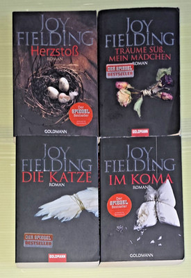 16 x Joy Fielding / Herzstoß - Im Koma - Die Katze - Träume süß, mein Mädchen