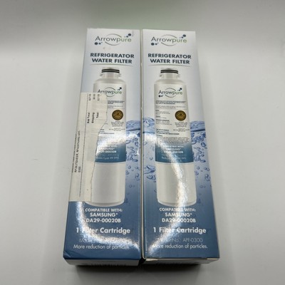 2 Samsung Refrigerator Water Filter DA29-00020B Model APF-0300 Opened Box