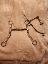 WESTERN SNAFFLE BIT WITH EXTRA MOUTH PIECES