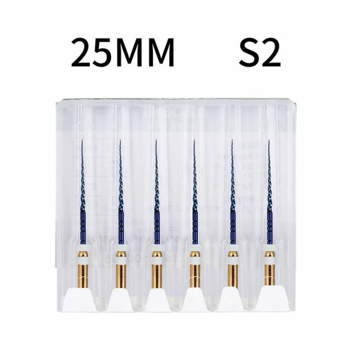 Dentale Endo Rotante File Calore Attivato Conico Oro NITI Uso Motore 21/25mm - Foto 15 di 29