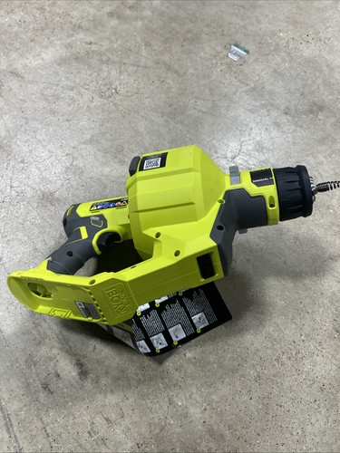 RYOBI ONE+ Coclea di Scarico Senza Fili 18V con Cavo da 25 Piedi, Luce LED, Alimentazione Auto-Z305 - Foto 6 di 7