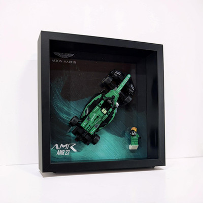 Vitrinenrahmen Koffer für LEGO  Speed Champions Aston Martin AMR23 76925