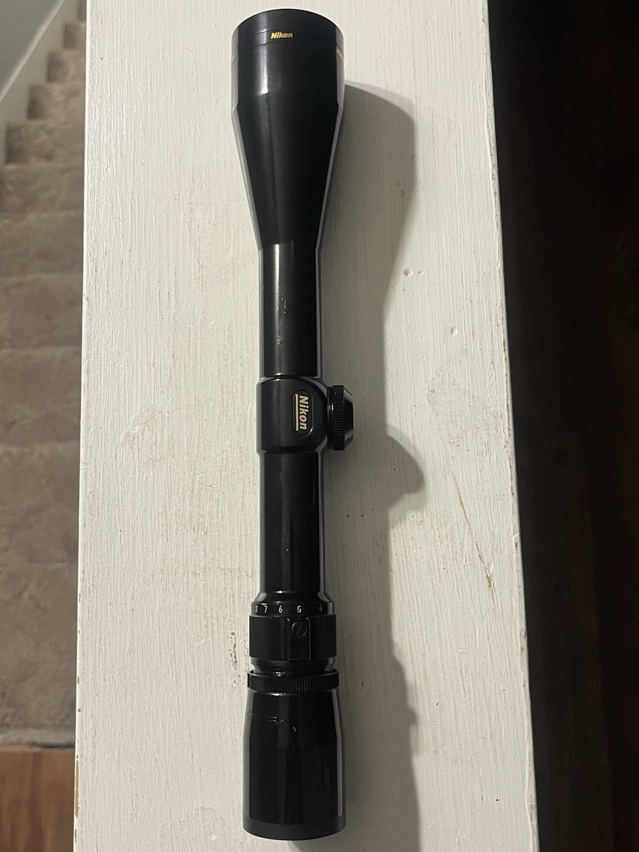 Nikonモナーク　3ー9x40スコープ Vintage Nikon Pre-Monarch 3-9X40 Duplex Reticle Gloss Black Rifle