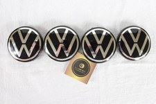 Volkswagen Golf Mk8 Alloy Wheel Centre Cap 65mm X4 Set Brand New