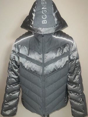 Bogner Leslie Down ski coat Men , Premium Ski Coat with goose down.