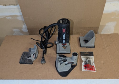 #ad Porter Cable 7301 HD Power Unit Trim Router Laminate Trimmer Bundle Made In USA $100.00
