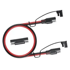 1M Car Truck Battery SAE to SAE Extension Cable Quick Disconnect Connector 16AWG