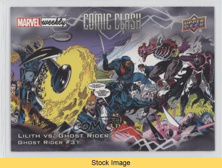 2020 Upper Deck Marvel Weekly Packs Comic Clash Lilith #CC-4 READ 0r9e