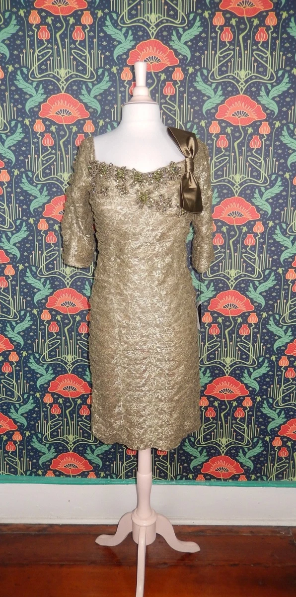 Lace Sheath Gold Dresses for Women for sale | eBay