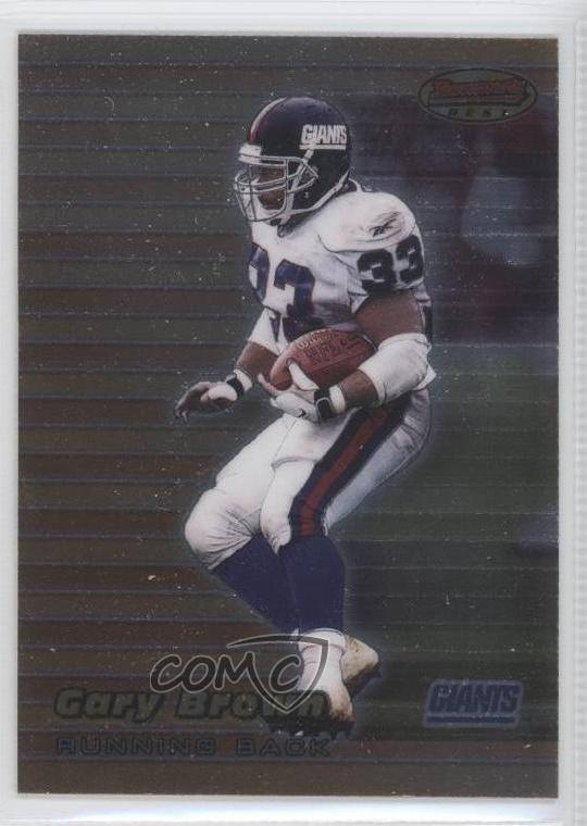1999 Bowman's Best Gary Brown #84 0t3
