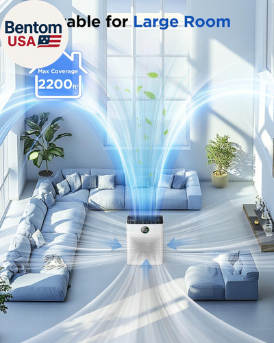 Air Purifiers for Home Large Room up to 2200Sq.Ft,  Air Purifier for Home Pets w - Bild 5 von 12