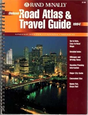 Rand McNally Deluxe Road Atlas & - Paperback, by unknown author - Acceptable n