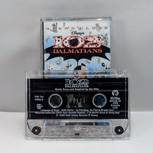 102 Dalmatians Disney's Music From And Inspired By Film Cassette Tape VTG 1998 - Picture 5 of 5