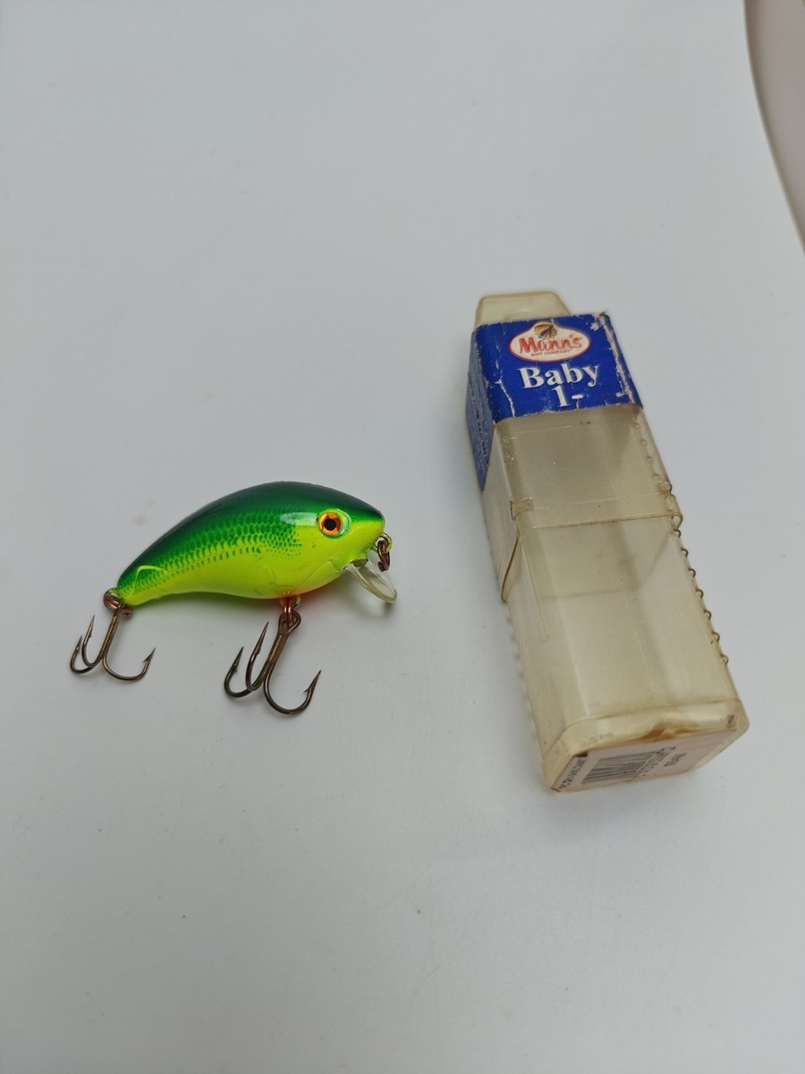 Vintage Mann's Baby 1- Minus Crankbait Green Shad Chart NOS New In Package SB486 | eBay Vintage Mann's Baby 1- Minus Crankbait Green Shad Chart NOS New In Package SB486 | eBay