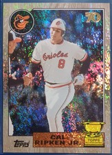 Cal Ripken Jr. 2021 Topps All-Star Rookie Cup HOLOFRACTOR #'d 74/99, Orioles HOF