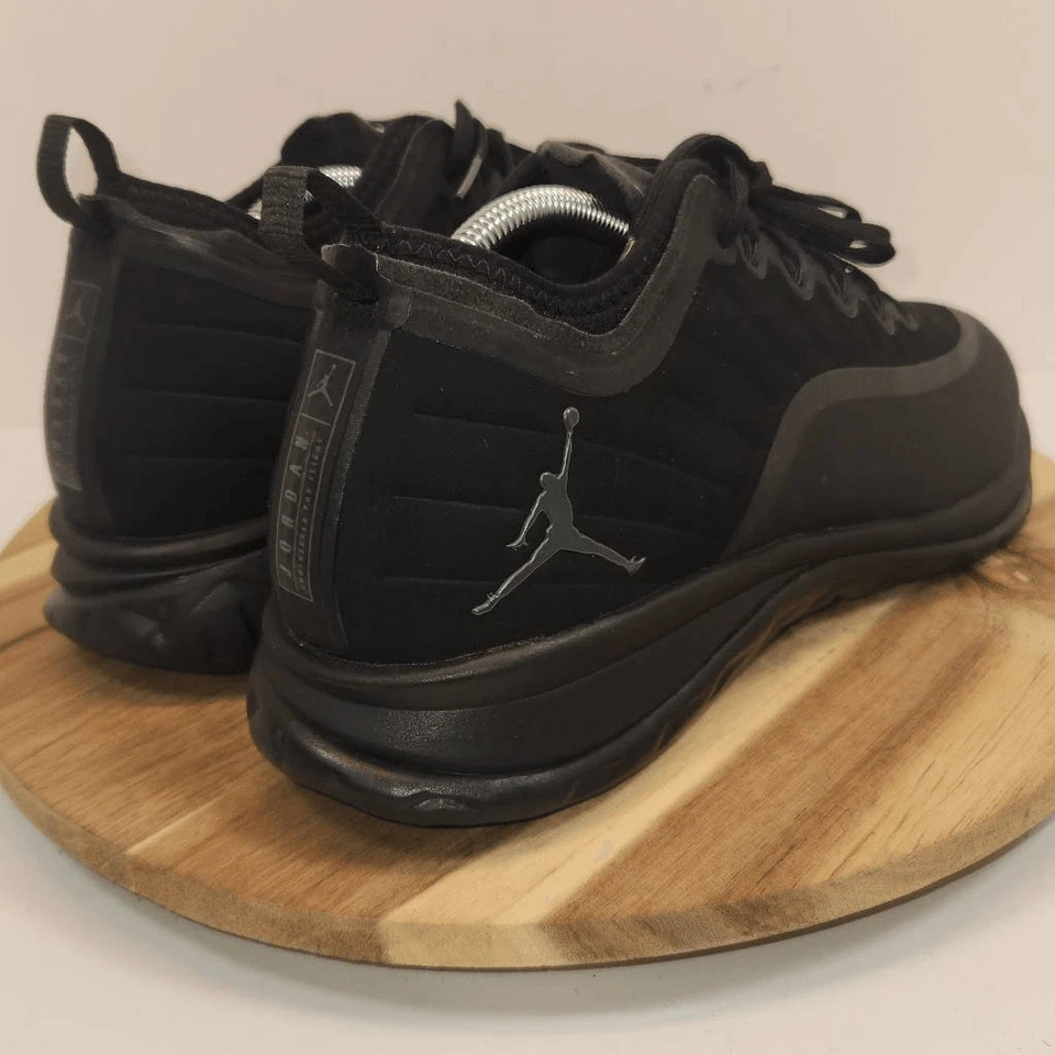 Nike Air Jordan Trainer Prime XII Triple Negro Hombre Talla 9.5 Tenis 881463-002 Foto 4 de 4