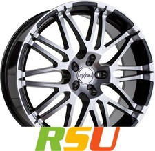 Oxigin 14 Oxrock black full polish 8.5x19" ET45 LK5 130 ML 71.6 Alufelgen 19 ...