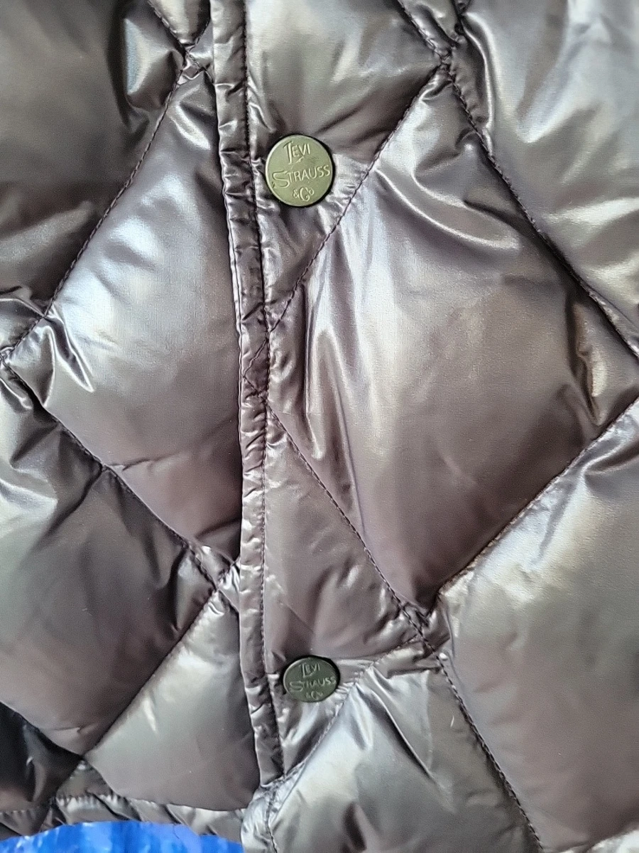 Levis Puffer Jacket - UNISEX Pre-Owned Black Small