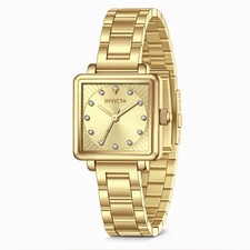 Invicta Wildflower Women s Watch 22mm Gold Tone Dial and Band, Model 69428