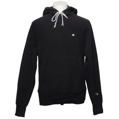 Champion, Kapuzenpullover, Größe: S, Reverse Weave Warm Up, Schwarz #vQ5