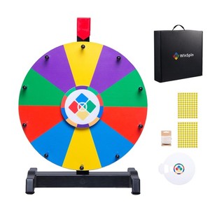 WinSpin 12" Spinning Wheel Math Game Kids Teaching Aid Elementary Closeout