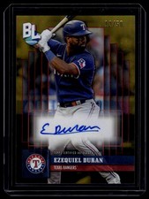 2024 Topps Big League #BLA-ED Ezequiel Duran Big League Auto Gold Foil #/50