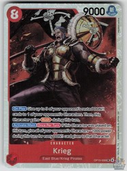 Krieg OP15-008 - Adventure on Kami's Island - Super Rare Foil