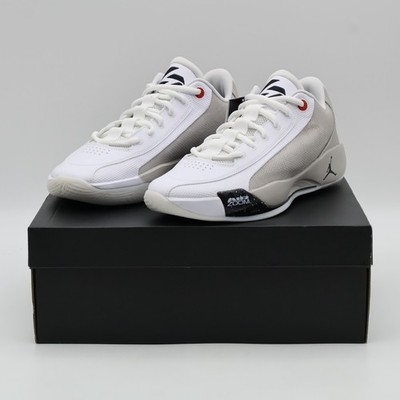 HF0819-103 Nike Jordan Luka 77 White Tech Gray Flame Red Black (Herren)