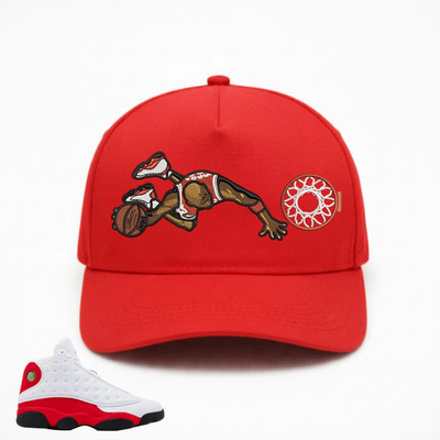 Red His Airness Snapback Hat To Match True Red 13
