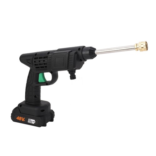 EU Plug Cordless Pressure Washer 4.5‑5.5bar 3‑5m Range 460W Portable Battery HOT - Picture 2 of 12