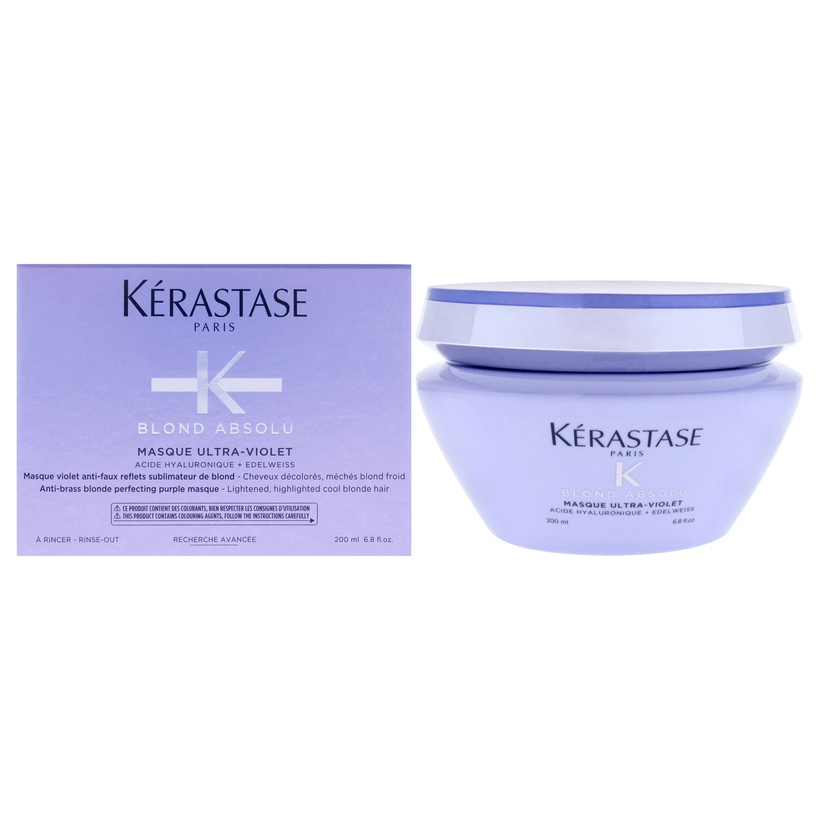 KERASTASE BLOND ABSOLU ULTRA VIOLET HAIR MASQUE 200ml 6.76oz GENUINE NEW!!!