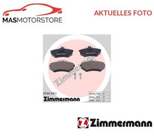 SATZ BREMSBELÄGE BREMSKLÖTZE ZIMMERMANN 201681601 P FÜR VW GOLF III,PASSAT