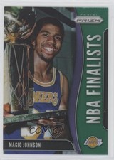 2019-20 Panini Prizm NBA Finalists Green Prizm Magic Johnson #7 HOF 0c4