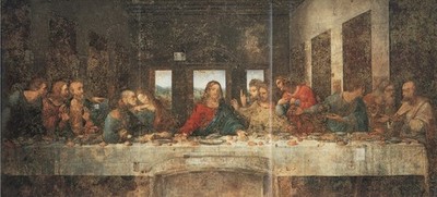 Leonardo da Vinci Das letzte Abendmahl Renaissance religiöses Gemälde Meister Kunstwerk