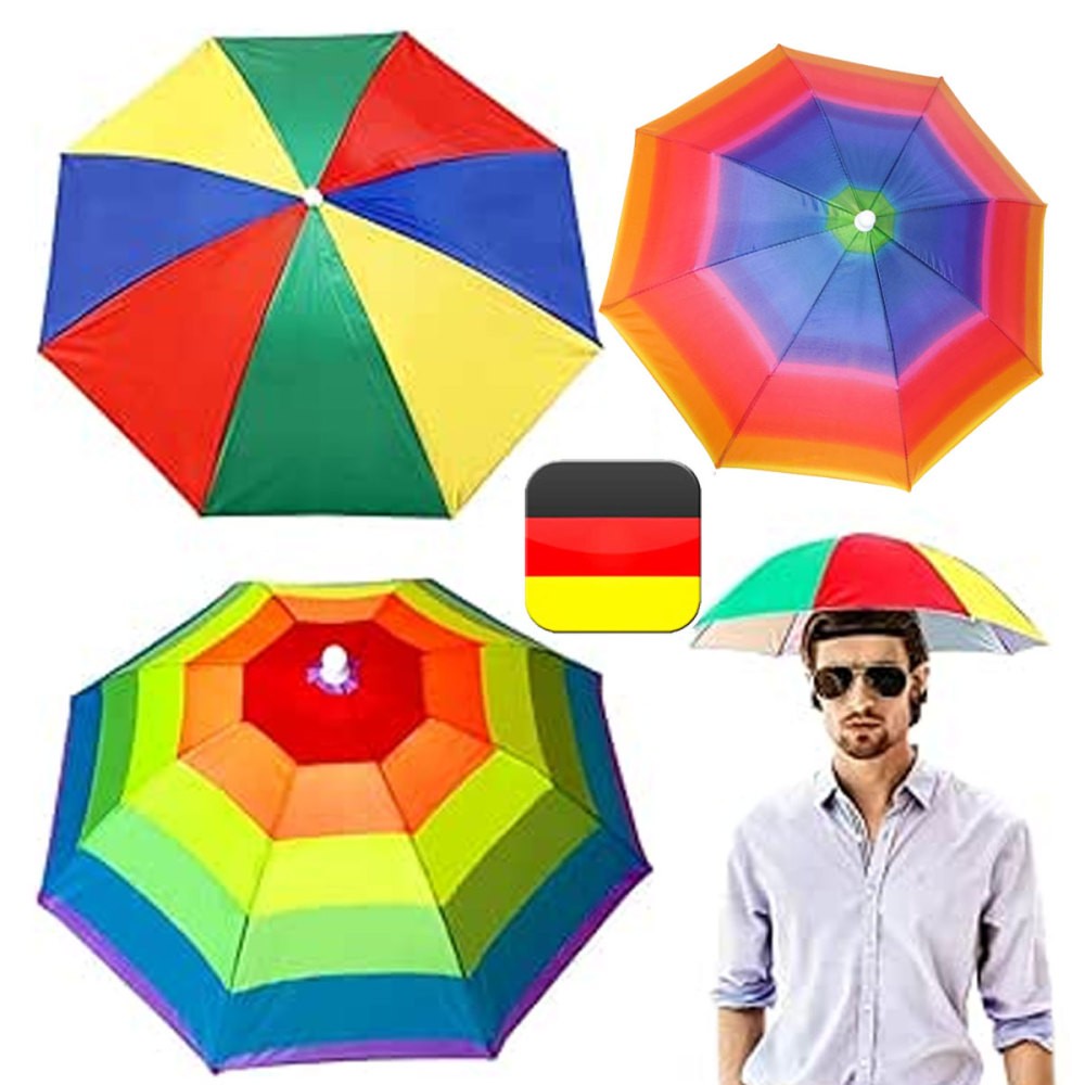 APL 3 x Ombrellone Arcobaleno Ombrellone Uomo Donna Ombrello Ombrello