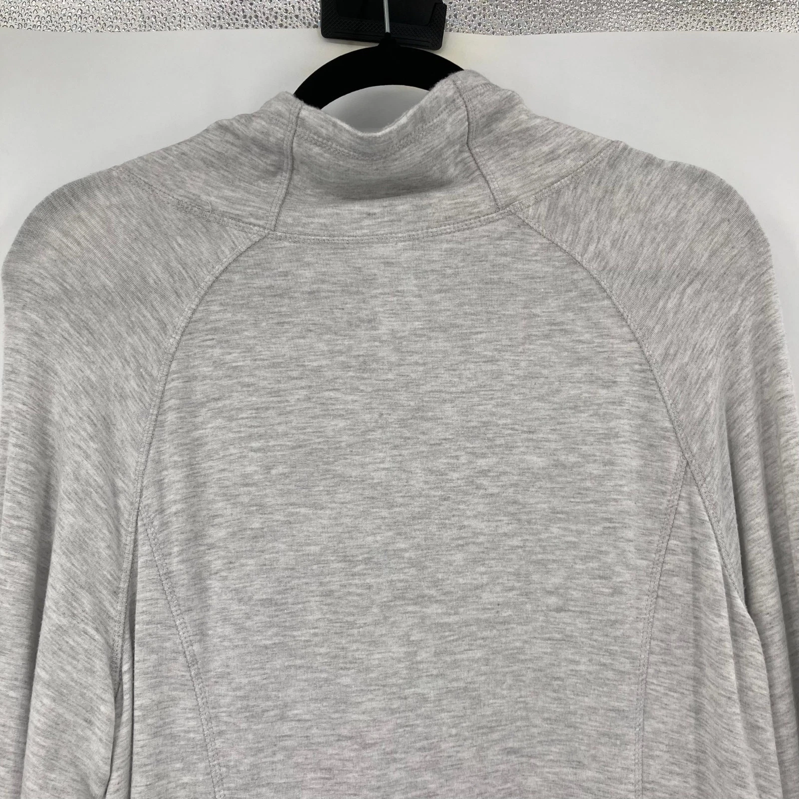 yogalicious heather modal stretch thumbhole active shirt